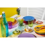 thumbnail of Excelsa set de 6 tazas de café 7 cl Dripping de porcelana multicolor