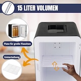 thumbnail of Sommertal KS15 Mini Kühlschrank, zum kühlen und heizen, Volumen 15L, AC für Haus Steckdose und DC für Auto 12V Betrieb