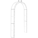 thumbnail of Rosenbogen Anna antik weiß