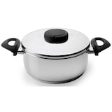 thumbnail of LACOR ESTUDIO staal 18/10 22 cm 3 L 85022 Steelpan met scharnierend deksel 85022