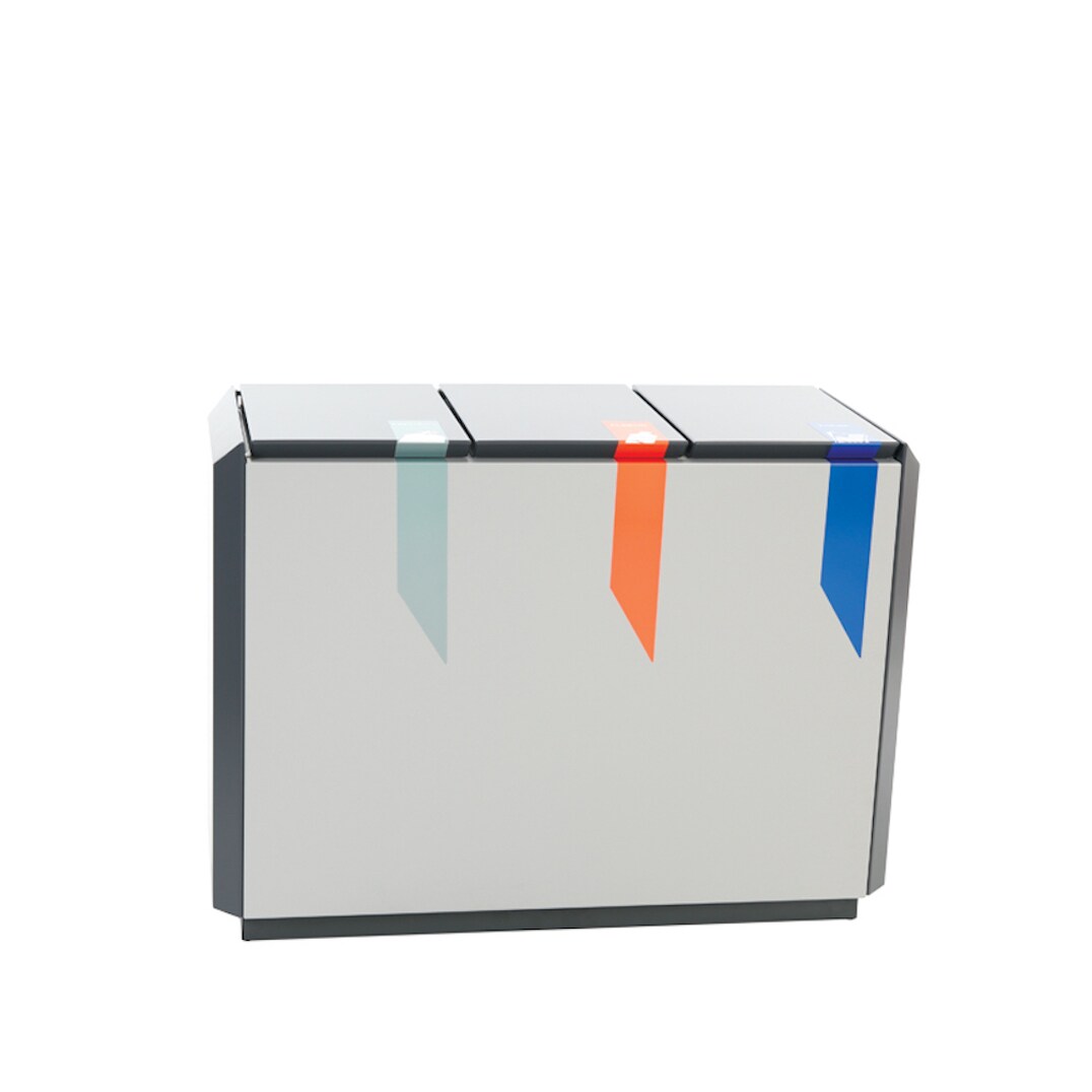 PROREGAL Feuerfester Wertstoffsammler RecycloStar