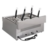 thumbnail of GastroHero Elektrischer Nudelkocher – 6 Siebe, 24,75 L Kapazität, Edelstahlgehäuse, leistungsstark & energieeffizient für Profiküchen