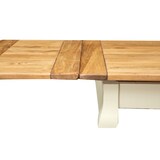 thumbnail of Biscottini Esstisch – Ausziehbarer Küchentisch – Restauranttische 120x80 cm – Massivholztisch Made in Italy – Moderner Tisch in Natur und Weiß