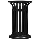 thumbnail of Rossignol - Corbeille extérieure à poser ou à fixer 60L TULIPE - gris manganèse