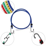 thumbnail of MONZANA® 12x Spanngummi Set Metallhaken 4 Größen 30-95 cm Gepäckspanner Expander