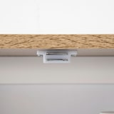 thumbnail of kleankin Armário sobre Sanita Armário Alto para Lavanderia com Armário e Prateleira de Armazenamento 64x22x165cm Branco