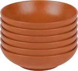 thumbnail of Suppenteller Vesuvio terra 19 cm x6 - 50 cl Orange Rund Steingut Table Passion