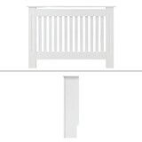 thumbnail of ECD Germany Heizkörperverkleidung Landhausstil 112x19x82 cm Weiß, MDF lackiert, Heizungsverkleidung Heizkörperabdeckung für Wohnzimmer & Schlafzimmer