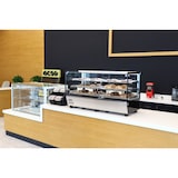 thumbnail of METRO PROFESSIONAL Vitrine chauffante GHV1200R, inox/verre, 121.9 x 56.8 x 68.6 cm, 210  L, temp. : 30 à +90°C, 1800 W, 3 étagères, argenté