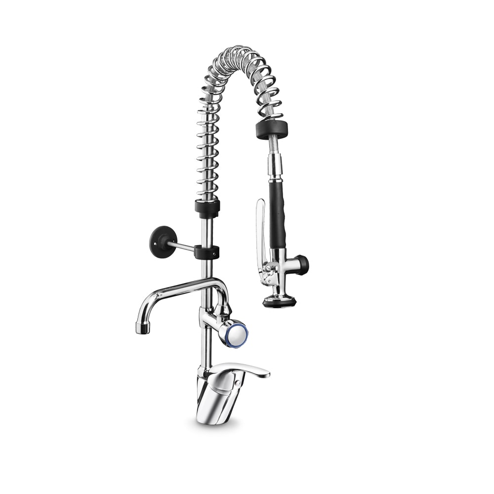 Grifos Extensibles Cocina Industrial Monomando de 2 aguas - ZN-4-M Mini