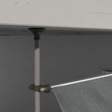 thumbnail of Toldo manual retráctil 300x120x210-300 cm toldo para balcón con manivela altura ajustable impermeable y anti-UV para jardín terraza ventanas