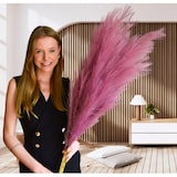 thumbnail of Layba Decorazione Erba di Pampa Artificiale in Malva Boho - Confezione da 3 da 100 cm, Ideale per Decorazioni di Nozze, Soggiorno e Camera da Letto