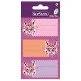 thumbnail of herlitz Buchetiketten Wild Animals Luchs, 78 x 42 mm