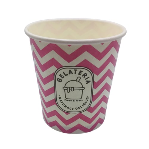 1000 Eisbecher Dessertbecher 300 ml Ø 88 x 94 mm Neutralmotiv "GELATERIA"