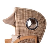 thumbnail of Strandkorb Komplettset - bene living - Ammersee Single Teak - PE shell - Modell 534 - inkl. Liftersystem