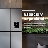thumbnail of EVVO Frigorífico 4 puertas F100X Aqua, Inverter, Total No Frost, 359l + 201l, Dispensador de agua
