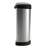 thumbnail of Curver - DECOBIN Abfalleimer 40L mit Drücker silber metallic   silber metallic