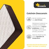 thumbnail of Pack Colchón + Canapé Abatible Descansin | 180x190 | Chocolate | Maxima Comodidad | Gran Almacenaje