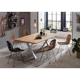 thumbnail of SIT Möbel Tischgestell X-Form | Stahl antiksilbern | B 80 x T 15 x H 73 cm | 07113-40 | Serie TOPS & TABLES