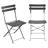 thumbnail of Helloshop26 - Caprile klappbares Gartenbistro-Set dunkelgrauer Stahl 03_0006938