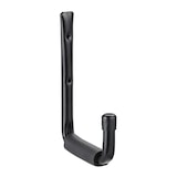 thumbnail of Relaxdays Wandhaken 6er Set, bis 40 kg, Haken Garage, Werkstatt, Keller, Stahl & Schaumstoff, Schwerlasthaken, schwarz