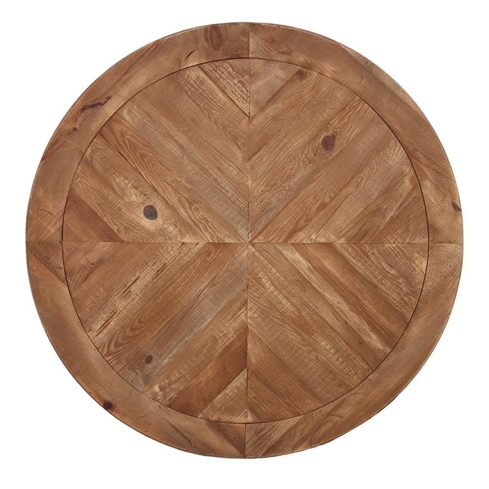 MISTERWILS Tapa De Madera Wales Circular  Natural