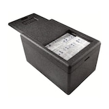 thumbnail of 2x Mehrwegshipper mit Deckel aus EPP für Trockeneis 600 x 400 x 347 mm 33 Liter