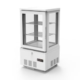 thumbnail of vaiotec TOPLINE koelvitrine 2-voudig / 56 liter "wit", 434 x 398 mm