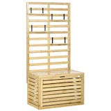 thumbnail of Outsunny - Aufbewahrungsbox - 80Lx45Wx160Hcm - Naturholz