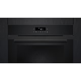 thumbnail of Siemens iQ300 Einbau-Backofen-Set HB271PAL25, HB271ABB3 Backofen + HZ538000 Clip-Auszug, 60 x 60 cm, Deep black inox