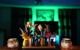 thumbnail of Jinfa Handgefertigte kleine Keramik Deko Blumenvasen 2 Set aus 10 Vasen in bunt