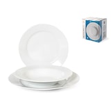 thumbnail of Set 18-delig tafelservies neptunus in wit porselein