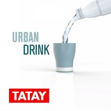 thumbnail of TATAY Urban Drink - Botella de Agua de 0.4L en Tritán con Tapón Vaso, Burdeos