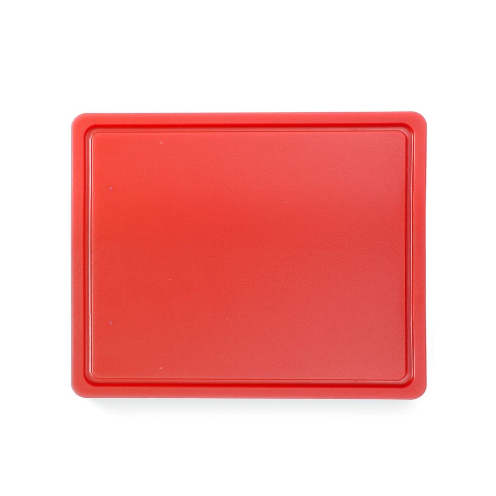 Hendi Schneidbretter HACCP Gastronorm 1/2, 260x320x12 mm, rot