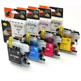 thumbnail of Kompatibel Brother LC-123 XL Set 4 Druckerpatronen von D&C