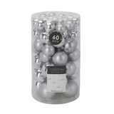 thumbnail of WellHome - Conjunto de 60 Bolas de navidad en Color Plata