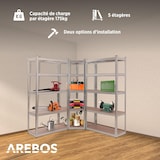 thumbnail of AREBOS Werkstatt-Schwerlastregal MDF-Büro-Regal