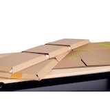 thumbnail of Lot de 20 cartons isotherme 100% écologique - 28x23,5x24cm - 7,5L - Isolation multicouches papier - Maintien en température froide durant 24/48H