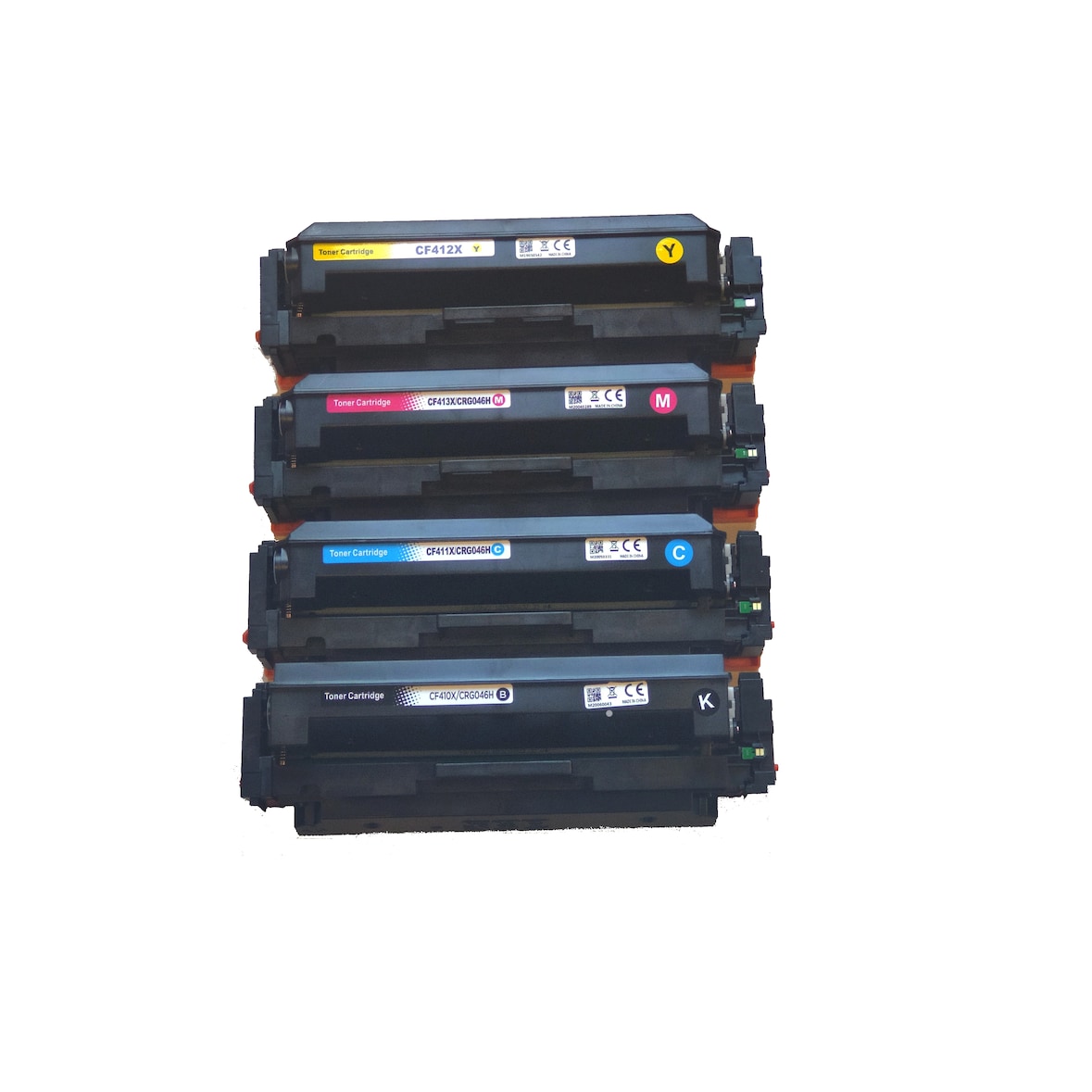 4x Toner kompatibel f. HP Color LaserJet Pro MFP M477 Serie ersetzt HP-410X HP-410A / CF410 - CF413 A/X