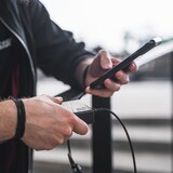 thumbnail of PowerPlay20 Powerbank (Lithium Polymer, 20000 mAh, 2x USB Ultra Charge, 2x USB-C, Power Delivery, 18W, Schnellladung)