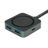 thumbnail of hub VALUE USB 3.2 Gen 1, 4 porte (2x USB-A + 2x USB-C), con cavo di prolunga, 3 m