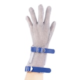 thumbnail of Gant en maille inox à sangle avec manchette XL = 89 mm