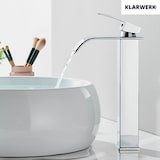 thumbnail of ROSA | Rubinetto da bagno premium a cascata alta cromato | miscelatore Hotel Gastro Premium per lavabo freestanding - in acciaio inox con bocca alta
