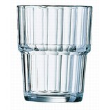 thumbnail of 6 x Saftglas NORVEGE, Inhalt: 0,25 Liter, Höhe: 94 mm, Durchmesser: 77 mm, stapelbar, Arcoroc.