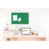 thumbnail of Glas Memoboard, 600 x 800 x 40 mm, grün