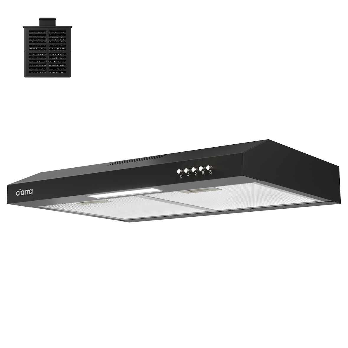 CIARRA exaustor de embutir A+ exaustor 60cm exaustor integrado de armário exaustor de exaustão VM6903DB