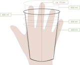 thumbnail of greenbox - rPET-Klarbecher 400 ml / 16 oz, Ø 95 mm, 800 St.