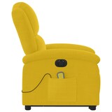 thumbnail of vidaXL Massagesessel mit Aufstehhilfe Elektrisch Gelb Samt