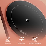 thumbnail of CIARRA Donut Piastra Induzione Singola Induzione 8 Livelli Timer Arancio VM1TIHA-O