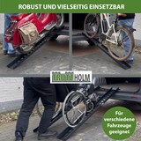 thumbnail of TRUTZHOLM 1 x Auffahrschiene 194 cm Traglast 200 kg Alu Auffahrrampe Verladerampe Rampe schwarz